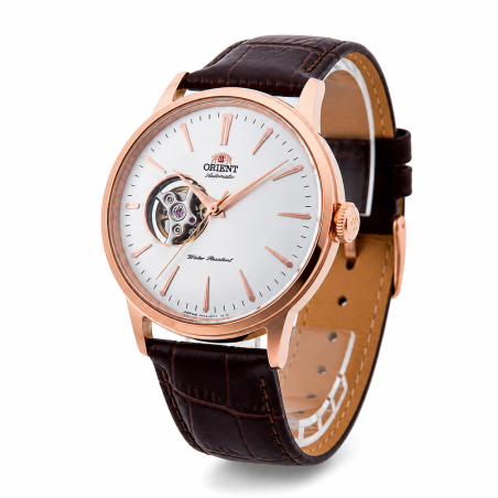 Zegarek męski Orient Classic Open-Heart Automatic 40,5mm RA-AG0001S30B - widok z przodu