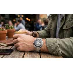 Orient Classic Open-Heart Automatic RA-AG0029N10B na nadgarstku