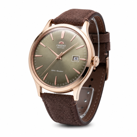 Zegarek męski Orient Bambino Automatic 42mm RA-AC0P04Y30B - widok z przodu