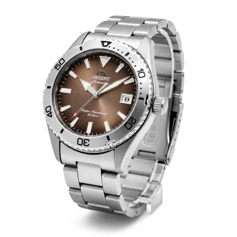 Orient Sports Mako Diver Automatic RA-AC0Q17Y30B - widok z przodu