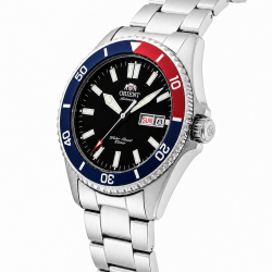Funkcja datownika i kalendarza w zegarku Orient Kano Diver Automatic RA-AA0912B19B