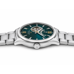Elegancka srebrna koperta 39 mm ze stali nierdzewnej – klasyczny styl Orient Star