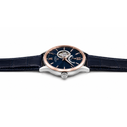 Elegancka srebrna koperta 39 mm ze stali nierdzewnej – klasyczny styl Orient Star