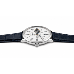 Elegancka srebrna koperta 40 mm ze stali nierdzewnej – klasyczny styl Orient Star