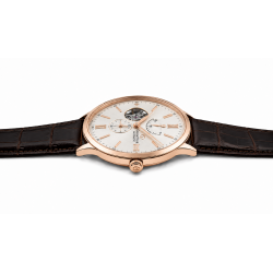 Elegancka srebrna koperta 40 mm ze stali nierdzewnej – klasyczny styl Orient Star