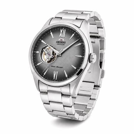 Zegarek męski Orient Classic Open-Heart Automatic 40,5mm RA-AG0029N10B - widok z przodu