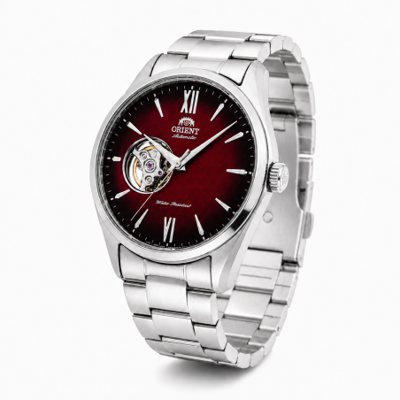 Zegarek męski Orient Classic Open-Heart Automatic 40,5mm RA-AG0027Y10B - widok z przodu