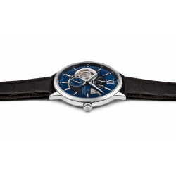 Elegancka srebrna koperta 41 mm ze stali nierdzewnej – klasyczny styl Orient Star