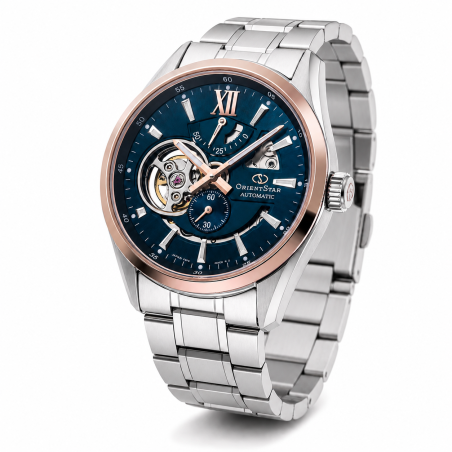 Zegarek męski Orient Star Contemporary Modern Skeleton RE-AV0120L00B - widok z przodu