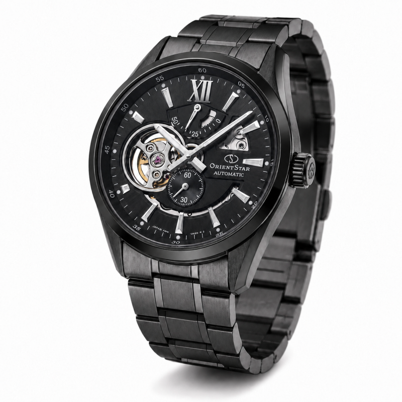 Zegarek męski Orient Star Contemporary Modern Skeleton RE-AV0126B00B - widok z przodu