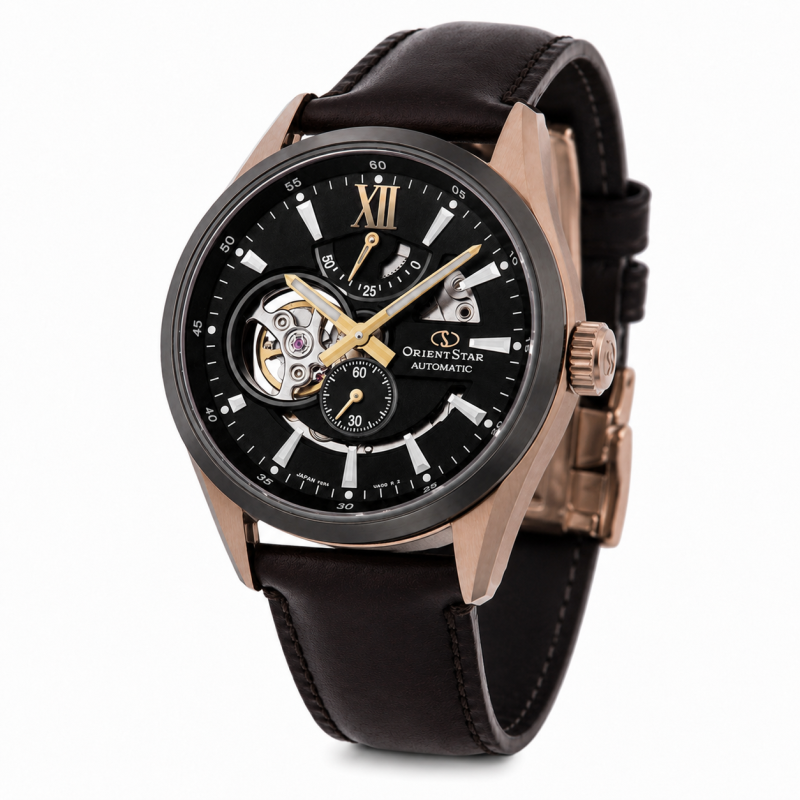 Zegarek męski Orient Star Contemporary Modern Skeleton RE-AV0115B00B - widok z przodu