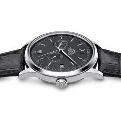 Wypukłe szkło mineralne zegarka Orient Classic Bambino V8 Automatic RA-AK0704N30B