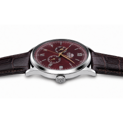Wypukłe szkło mineralne zegarka Orient Classic Bambino V8 Automatic RA-AK0705R30B