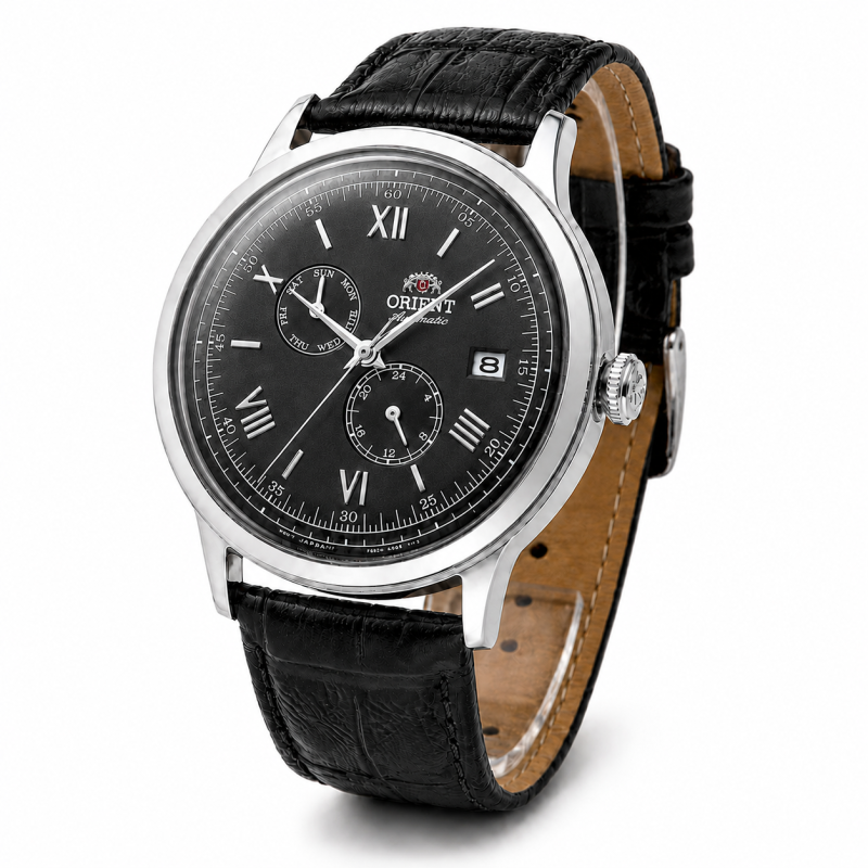 Zegarek męski Orient Classic Bambino V8 Automatic RA-AK0704N30B - widok z przodu