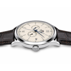 Wypukłe szkło mineralne zegarka Orient Classic Bambino V8 Automatic RA-AK0702Y30B