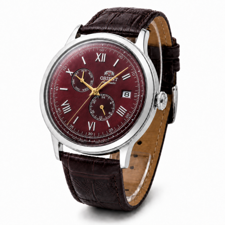 Zegarek męski Orient Classic Bambino V8 Automatic RA-AK0705R30B - widok z przodu
