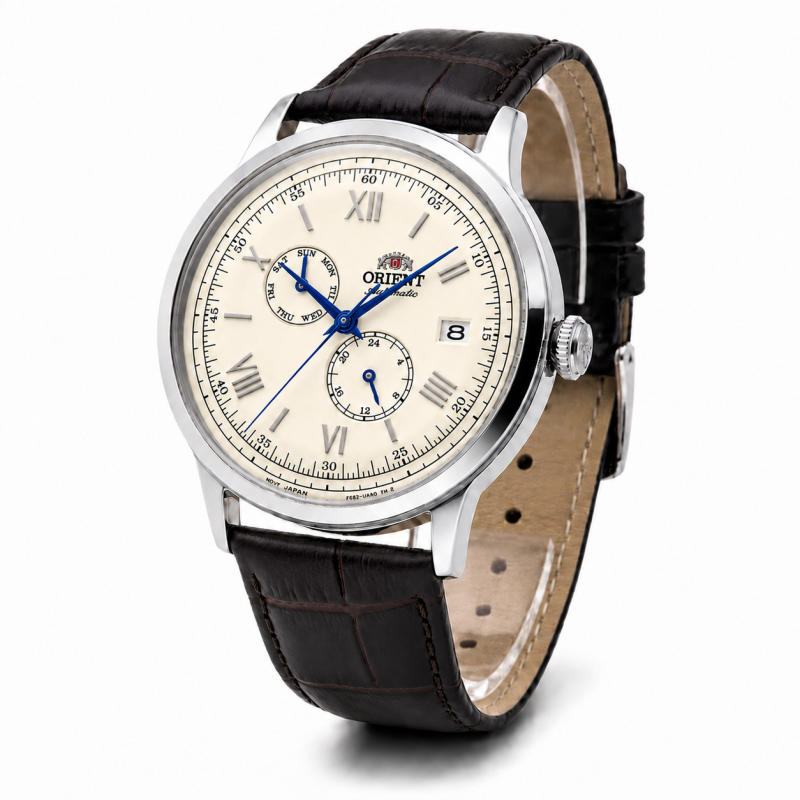 Zegarek męski Orient Classic Bambino V8 Automatic RA-AK0702Y30B - widok z przodu