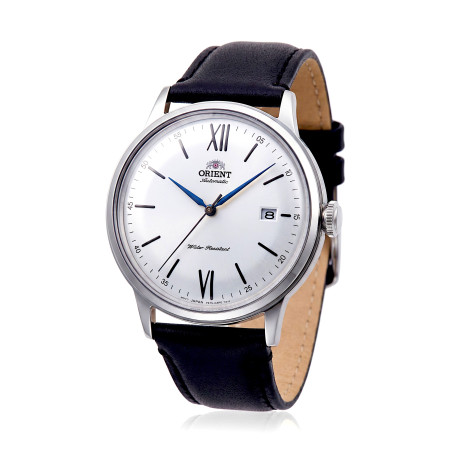 Klasyczny zegarek męski Orient Classic Automatic RA-AC0022S30B z białą tarczą