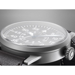 Tarcza Baumuster B bez logo, niebieskie wskazówki i masa Superluminova C3 w Laco 861747