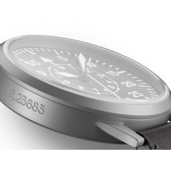 Tarcza Baumuster B bez logo, niebieskie wskazówki i masa Superluminova C3 w Laco 861747