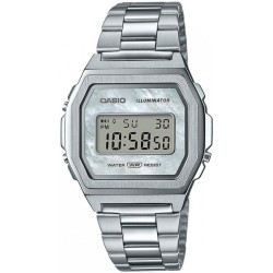 Casio Vintage Premium A1000D-7EF Stal Masa Perłowa 38mm | WestWatches.pl