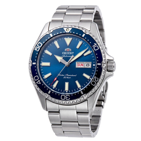 Zegarek nurkowy Orient Mako III 42mm RA-AA0824L39B stalowa bransoleta