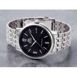 Męski zegarek Orient Contemporary RA-AC0J08B10B czarna tarcza szafir