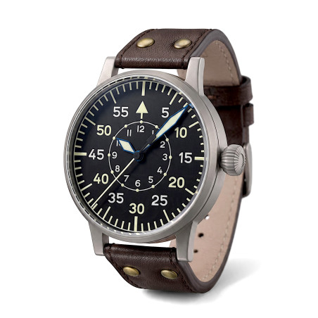 Zegarek Laco Pilot Replika Typ-B 862195 B-Uhr tarcza Baumuster B